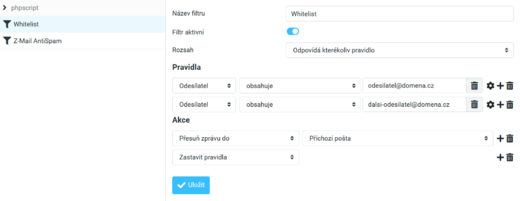 whitelist_napoveda